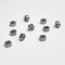 Hoggy Lot de 10 roulements MR52ZZ à billes en acier de 2 mm x 5 mm x 2,5 mm Petits roulements MR52 de 2 x 5 x 2,5 mm