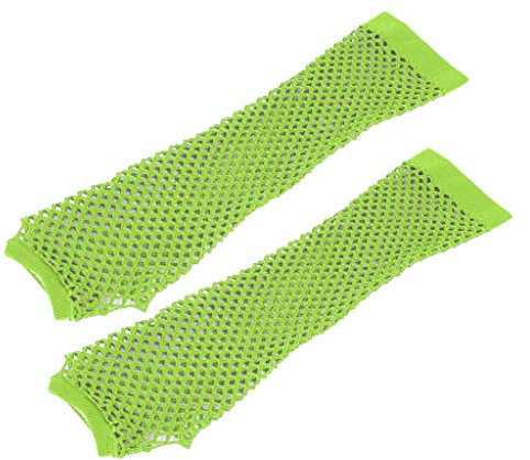 AIMEIMEI Damen-Abendhandschuh Netzhandschuhe Leicht Lange Spitzenhandschuhe Damen Damen Fingerlose Brauthandschuhe Armstulpen für Winter Warme Handschuhe
