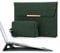 HYZUO 13,3-14 Zoll Laptophülle Laptop Hülle Tasche mit Standfunktion für MacBook Pro 14 M4/M3/M2/M1 Pro/Max 2025-2021, MacBook Air/Pro 13,3, 13,8/13,5 Surface Laptop, Mitternachtsgrün(Smiley)