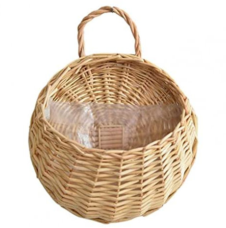 YANYUESHOP 1 Set Blumentopf-Wandbehang, handgewebtes Wandgitter, hängendes Topfpflanzenregal, Gartenpflanzenregal (Color : S 2, Size : One Size)