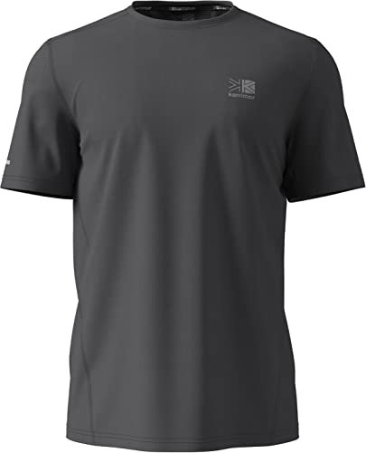 Karrimor Men Run Short Sleeve T-Shirt Mens Charcoal L