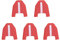 SURPOUF 42-38-0033 No Mar Tip 5PCS WCB Tip Fits for Milwaukee 2749-20 Stapler 2746 Nailer
