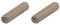 wolfcraft Langholzdübel Buche,120 Stück I 2909000 I Zum Herstellen von Holzverbindungen I Für Brettstärken von 19 - 30 mm (Packung mit 2)