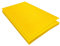Jtnohx Filzstoff, Steifer Bastelfilz, Farbige Filz zum Basteln, 17,78×28,7cm 11 Pcs Filzplatten Quadrat für das Nähen (Gelb)
