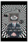 AAVEDA Weirdcore Ästhetisches Poster, optische Täuschung, Leinwandposter, Wandkunst, Dekordruck, Bild Gemälde für Wohnzimmer, Schlafzimmer, Dekoration, ungerahmt, 30 x 45 cm