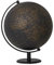 Globus mit 25 cm Durchmesser – PLANET – schwarzer Metallfuß – bewegliche Achse – goldfarben, schwarz – TROIKA Original