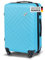 Xonic Design Reisekoffer - ABS Hartschalen Koffer mit 360° Leichtlauf-Rollen - hochwertiger Trolley mit Zahlenschloss in M-L-XL oder Set (Neon Blue, XL)