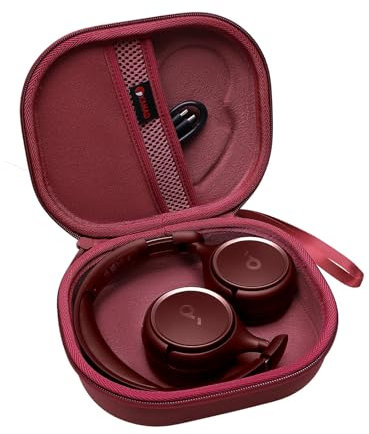 XANAD kopfhörer Tasche für soundcore H30i Kabellose On-Ear Kopfhörer (Braun)