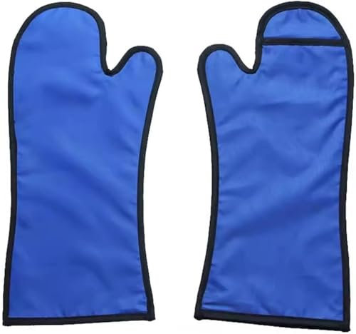 BKEKM Blei-Röntgenhandschuhe, 0,35/0,5 mmpb Strahlungsschürze, medizinische Verwendung, Röntgen-Anti-Strahlungs-Handschuhe für Kliniken, Labore, Röntgenblei-Handschuhe
