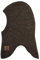 Mikk-line Schlupfmütze Kinder 74/80 Dark Brown Melange | Oeko-TEX Standard 100 Schlupfmütze Kinder Wolle | Balaclava Baby | Baby Schlupfmütze Im Einem Unisex-Design | Sturmhaube Kinder