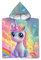 Rowjoy Badeponcho Kinder, Kinder Strandtücher Mikrofaser, Schnell Trocknender Bademantel für Jungen Mädchen (Pink-#Einhorn)