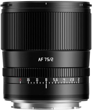 TTARTISAN 75 mm F2 Kameraobjektiv für L-Mount, Autofokus, Vollformat-Porträtobjektiv