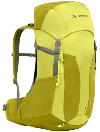 VAUDE Brenta 24 Wanderrucksack, 24 Liter Volumen | Wanderrucksack für Damen & Herren 24 Liter – Aeroflex 3D Belüftung mit ErgoShape Schultergurten – Regenhülle & Eco Finish