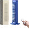 Breezamax, Breeze Max Air Cooler, Qinux Brizaac - Beat the Scorching Heat & Humidity Instantly, Rechargeable Mini Wall Mounted Air Conditioner Fans, With Remote Control, For Bedroom Office (Blue)