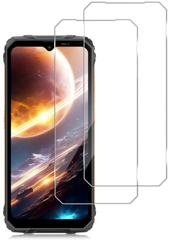 Haofun Verre Trempé pour Blackview Fort 1/ Blackview Fort 2, 2 Pièces Protecteur D'écran, Film Protection écran, 9H Dureté, Anti Rayures, HD Protection, Résistant à l'huile, Anti-doigt