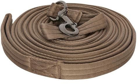 Imperial Riding Longierleine IRHExtra, 7,8 m, Nylon, 2,5 cm Breite, Cappuccino