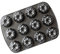 NordicWare Pro Cast Bundt Brownie Pan (Japan Import)