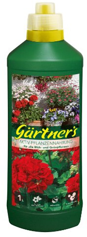 Gärtner's Aktiv Pflanzennahrung 1 Liter
