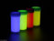 Unsichtbare Leuchtfarbe Set 4x50ml (10,48€/100ml) blau, grün, rot, gelb