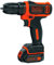 BLACK+DECKER Trapano/Avvitatore Compatto. BDCDD12B-QW
