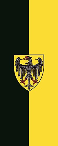 U24 Fahne Flagge Aachen im Hochformat Premiumqualität 120 x 300 cm