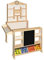 Eichhorn 100002553 - Kaufladen mit Theke und Ablage, 73x78x112cm, Lindenholz, teilmontiert