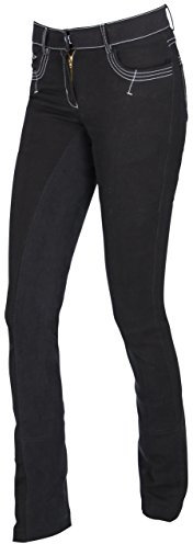 Covalliero BasicPlus Jodhpur - Pantalones de equitación para Mujer, Talla 36, Color Negro