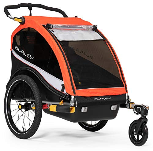 Burley Unisex – Erwachsene Kinderanhänger-3091954100 Kinderanhänger, Red, Einheitsgroße