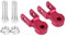 2 Stücke Universal Motorrad Stoßdämpfer Höhe Verlängerung Extender Riser Verjüngung Universal Motorcycle Rear Shock Absorber Riser 5cm für ATV Quad Motorrad Motor Pit Dirt Trail Bike (167g)