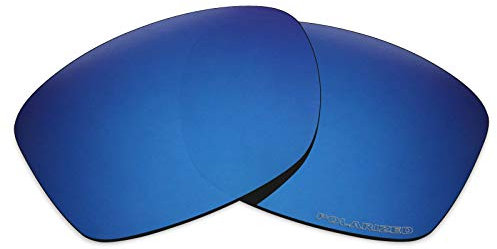 Mryok Verres de rechange pour Oakley Jupiter Squared OO9135-56 mm, Anti-corrosion de l'eau de mer polarisée - Bleu pacifique, Taille unique