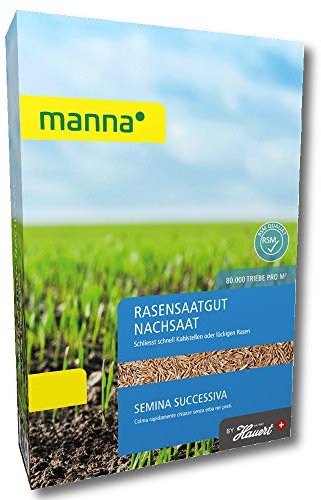 Manna Rasensamen Nachsaat 0,5 kg Rasennachsaat Nachsaatmischung Grasamen 20 m²