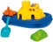 DOHÁNY Boot Sand-/Wasserspielzeug Schiff mit Schaufel Förmchen 3-TLG. Kinder Spielzeug 43 cm