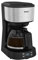 TEFAL Cafetiere filtre inox programmable 1,2L, 8 a 12 tasses, Ecran Led, Filtre permanent, Maintien au chaud, Equinox CM520D10