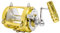 Trolling Reel 2-Speed Angelrolle Offshore Big Game Deepl Salzwasser Trolling Angelrolle für Thunfisch, Segelfisch, Schwertfisch (50 W-740 Yard/45,4 kg)