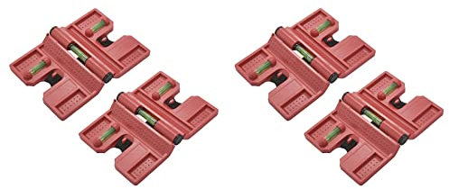 Cusstally Spirit Level, Magnetic Tool for Storage, Spirit Level (Pack of 4)