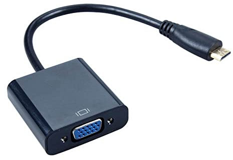 Elecbee MiNi HDMI TO VGA Convertion Cable Support HDMI1.1/1.2/1.3
