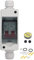 Sezionatore Solare Fotovoltaico, DC500V IP65 Interruttore di Isolamento CC Fotovoltaico Impermeabile Interruttore Isolatore CC Solare Interruttore Automatico Miniaturizzato CC Scatola (20A)