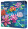PAW - Servietten 3-lagig (33 x 33 cm) I 20 Stück I Perfekt für Geburtstage, Partys, Hochzeiten, Kommunion und Feiern I Tischdeko Bunte Papierservietten - Lilienteich Flora I Lily Pond