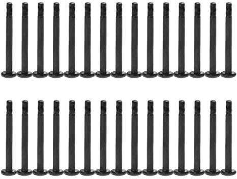 Paopaoldm 30 Pieces Fan Mounting Screw PC For Case Cooling For Case Fan Screws Set Water Cooling Radiator Resista Radiator Screws Set For Fan Pc