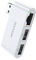 MOGOOD USB to Ethernet Adapter, USB 2.0 to Gigabit Ethernet LAN Network Adapter, RJ45 1000Mbps 3-in-1 USB Hub with 2*USB2.0 Ports for Laptops PC MacBook Surface XPS Windows Linux MacOS and More