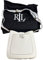 Ralph Lauren Lauren Kameryn-Umhängetasche aus Vollnarbenleder, glatte Oberfläche, Segeltuch und Leder, beige, Large