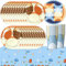 Bluey - Juego de vajilla para fiesta de cumpleaños de 61 piezas, suministros de decoración de fiesta de niños, vajilla de fiesta de perro, incluye platos, vasos, servilletas, mantel (20 invitados)
