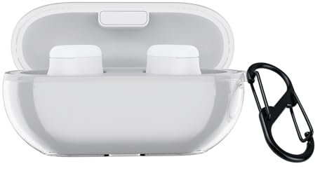 Lemxiee Cover for Beats Solo Buds Case,Transparent flexible TPU Case for Beats Solo Buds