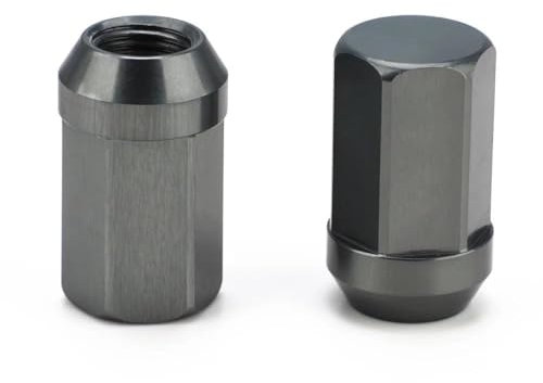 WTIXCRQ Wheel Stud Compatible With KIA For Picanto For Proceed For Sorento Wheel Nuts HEX 17mm M12*1.25 M12*1.5 7075-T6 32ｍm Lug Nuts Accessories 20pcs(Titanium,M12x1.5)