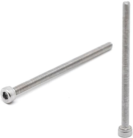 10x Vis CHC M3 x 50mm inox - Vis BTR en Acier Inoxydable A2 Six pans Creux Tête Cylindrique - DIN 912 tête ronde pour rondelle et écrou