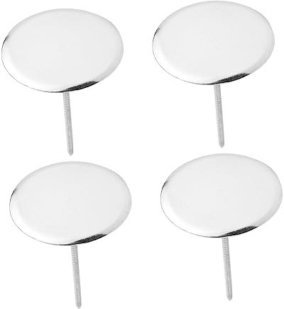 MAGICLULU 4pcs Cake Decorating Nails Stainless Nail for Baking Heating Core for DIY Cupcake Decor Icing Diameter