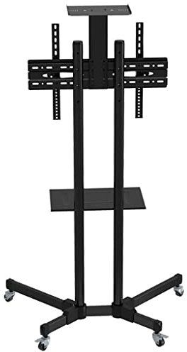 UUYRSZS Carro de Montaje de TV móvil, Soporte de Pantalla Tipo Carrito, Soporte de TV de Movimiento Completo con Ruedas móviles para TV LCD LED de 32 a 65