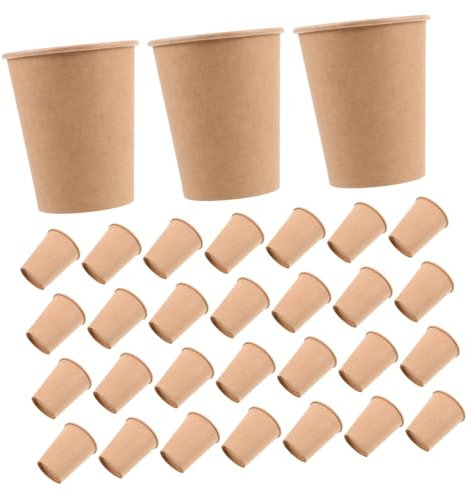 VICASKY 100 vasos de papel para pintar, vasos de graffiti, tazas pequeñas, tazas de dibujo infantiles, tazas de café pequeñas, tazas de té, vasos de papel pequeños, materiales de arte para papel