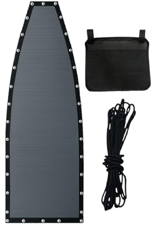 driattie Ersatzbezug Für Hängeschaukelstuhl, ErsatztuchTextilene, Hängeschaukelstuhl, Ersatz-Sitzbezüge, Schwarz, Wasserdicht, Möbelsockel Mit Seil, Für Drinnen Und Draußen, 64x197x23cm