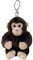 Wwf - 15205014 - Peluche - Porte Clé Chimpanzé - 10 cm
